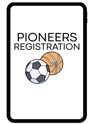 soccer and basketball image under text